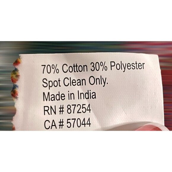 Tapestry Placemats 13" x 18" Harvest Autumn Fall Words Thanksgiving Set Of 2 - Picture 8 of 8